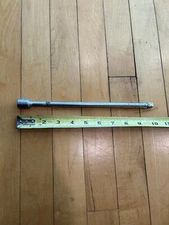 Vintage GREAT NECK CR-V 3/8" Drive 10" Long Socket Extension Made in Taiwan