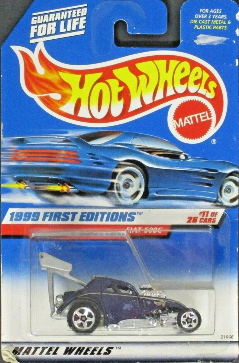Hot Wheels First Editions Diecast Racing Cars 1999 Vehicle Year