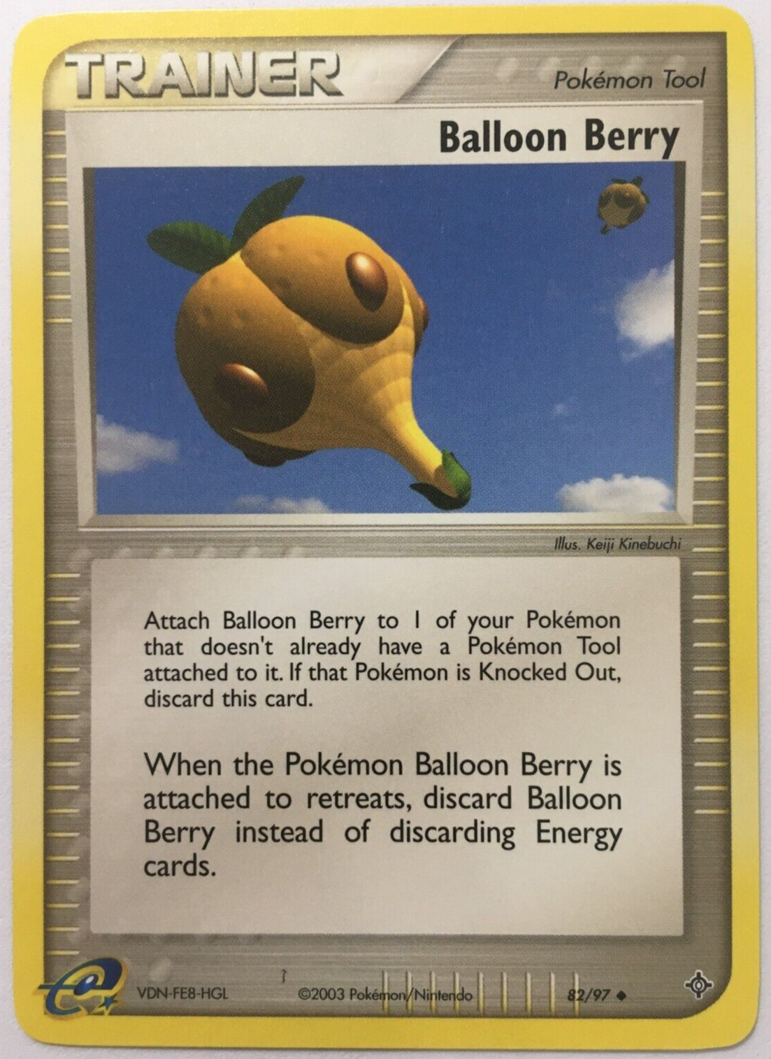 POKEMON BALLOON BERRY 82/97 EX DRAGON UNCOMMON NEAR MINT
