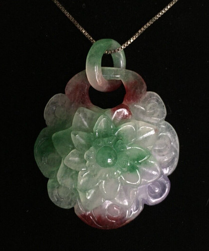 Chinese red jade pendant - Gem Chinese red jade pendant - Gem