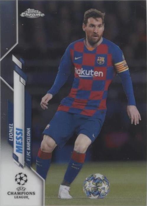 2019-20 Topps Chrome UCL Lionel Messi #1 - 1 of 1