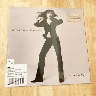 Mariah Carey Fantasy Exclusive Limited Edition Pink Colored Vinyl Mariah Carey Fantasy Exclusive Limited Edition Pink Colored Vinyl