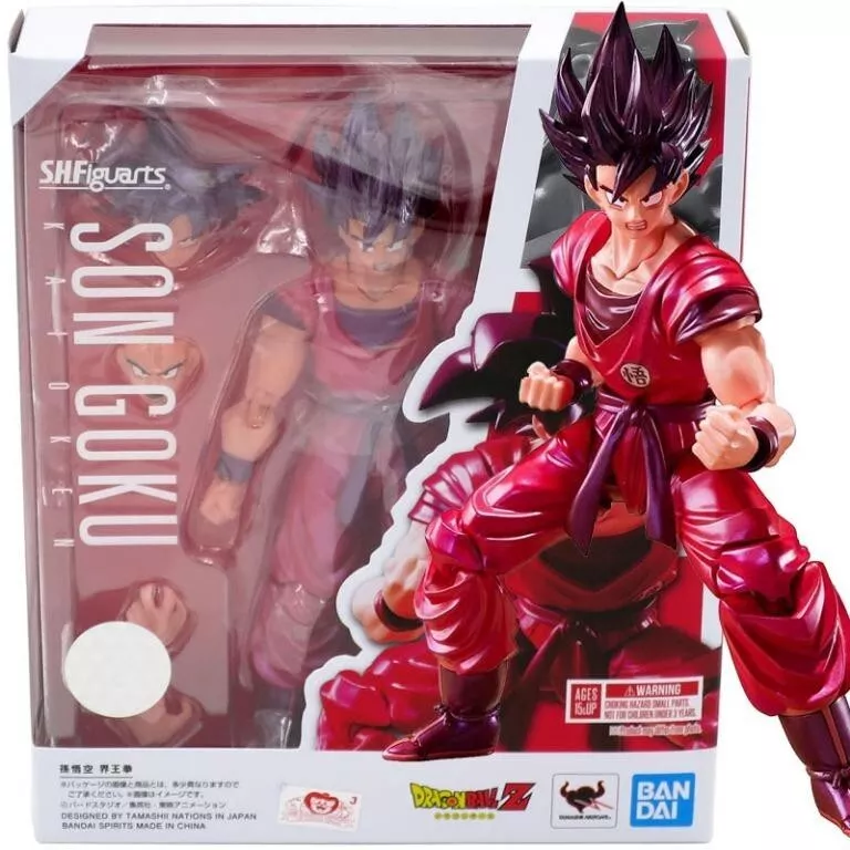 Bandai Tamashii SHF S.H.Figuarts Dragon Ball Z Son Goku Kaioken Action  Figure