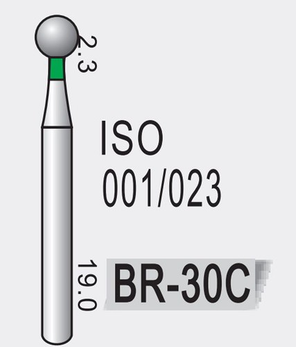 5pz/Confezione Frese Diamantate Dentali FG per Manipolo Alta Velocità Impugnatura Attrito 1,6MM Bur - Foto 41 di 69