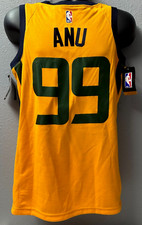 NBA Utah Jazz #99 (ANU) Jae Crowder Nike Jersey Men's SZ: 40  Yellow - Used