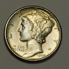#3 Business Uncirculated++ to MS?? 1944 D Nicer Low Mintage Mercury Dime