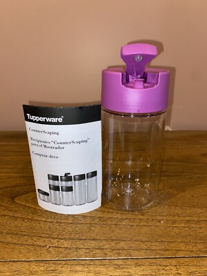 Tupperware CounterScraping Liquid Container