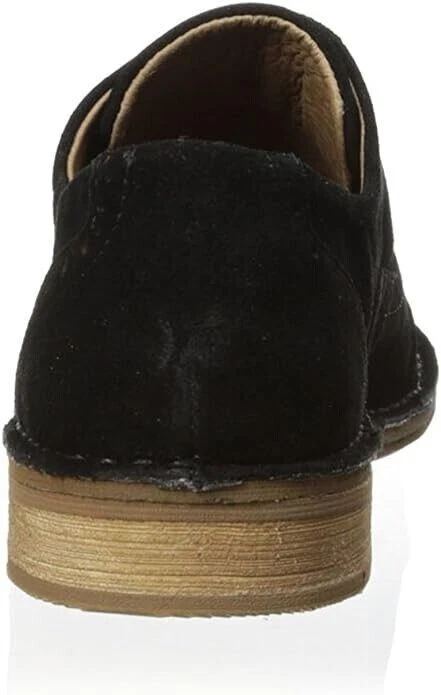 Zapatos Steven by Steve Madden para mujer Deven Oxford negros gamuza talla 8,5 m Foto 3 de 4