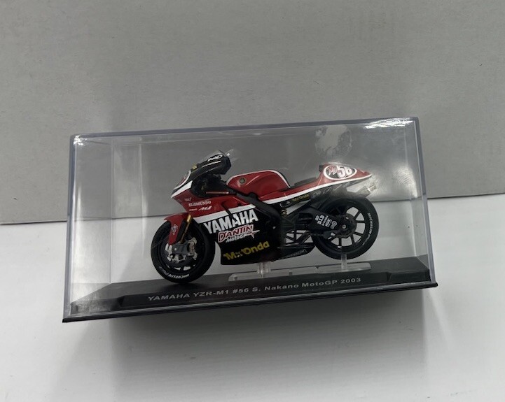 1:24 YAMAHA YZR M1 #56 S. NAKANO MOTOGP 2003 RAB066 IXO MODELS | eBay