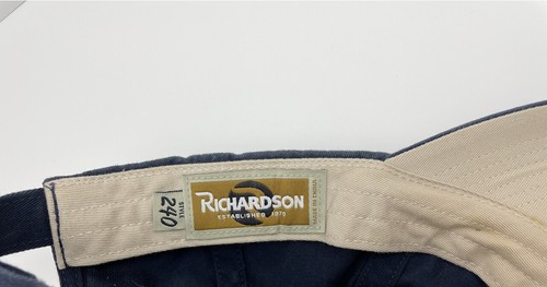Chief's RV Richardson Style 240 Dark Blue Travel Ball Cap Hat Adjustable - Picture 6 of 6