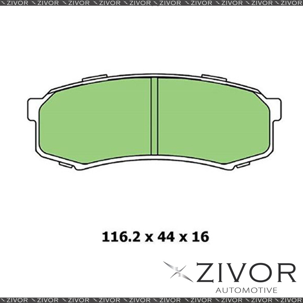 Bendix Park Hand Brake Shoes For Toyota Landcruiser HZJ75, HZJ78, HZJ79, HDJ79 (1992-2019)