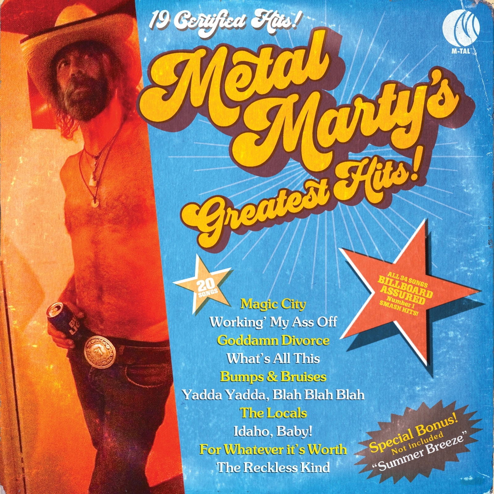 Metal Marty Metal Marty's Greatest Hits! (Vinyl) 12" Album (UK IMPORT