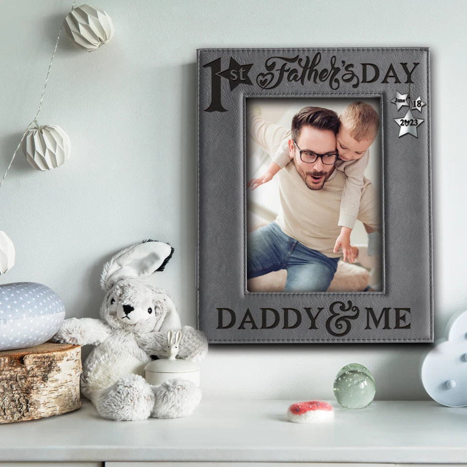 First Father's  Day-Daddy and Me-Dad and Baby-Father's Day Gift - Image 4 of 4