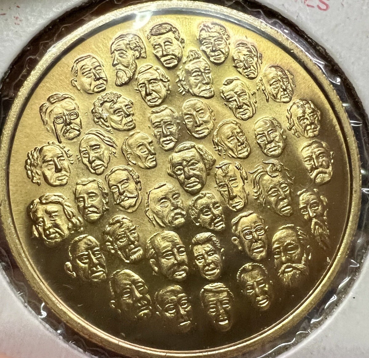 1989 THE 39 PRESIDENTS OF THE UNITED STATES MEDAL US CAPITOL COIN