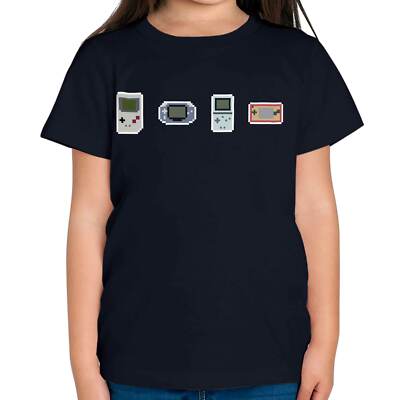 GAMING EVOLUTION KINDER T-SHIRT TEE TOP GESCHENK RETRO