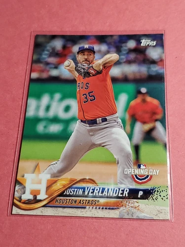 2018 Topps Opening Day #52 Justin Verlander Houston Astros