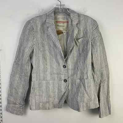 Trendy Jacket Linen Blazer Ann Taylor Loft White Blazer Cartonnier