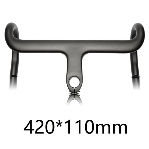 Full Carbon Fiber Road Gravel Bicycle Integrated Handlebar 28.6/31.8mm Drop Bar - Picture 43 of 48
