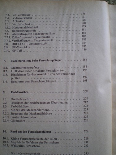 abc der Fernsehempfängertechnik - DDR Buch Fernseher Bildröhren Elektronenröhren - Imagen 4 de 6