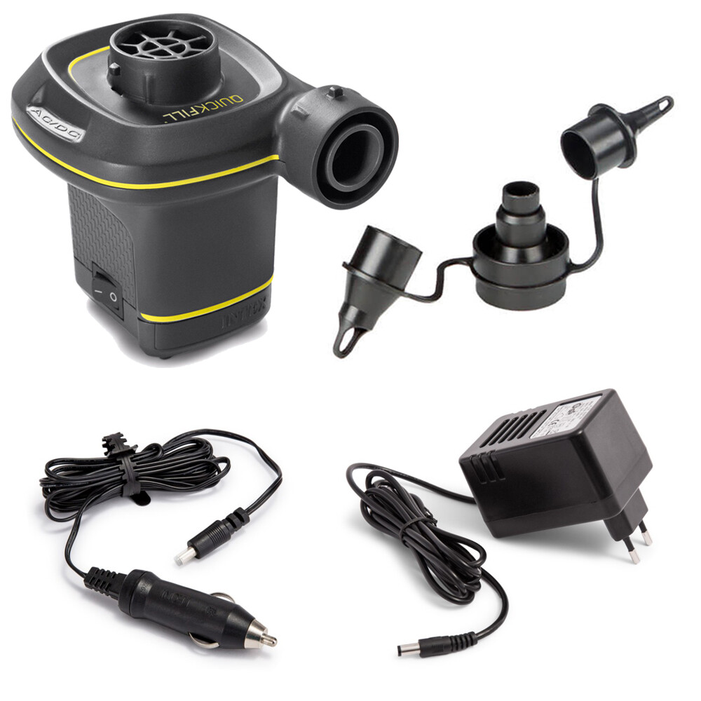 Intex Schwarz 230 Volt Quick-Fill Ac/Dc Electric Pump - Bild 2