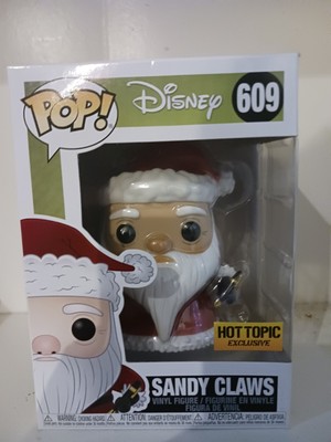 Funko Pop! - Sandy Claws #609 Hot Topic EXCLUSIVE, Nightmare Before Christmas
