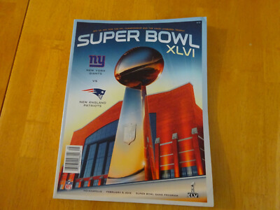 NFL SUPER BOWL 46 プログラム GIANTS PATRIOTS s-l400.jpg