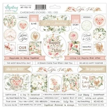 Mintay Stickers YES, I DO 12 x 12 Cardboard Sheet Scrapbook Journal Planner