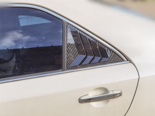 Carbon Fiber Side Window Louver Shutter Cover 2pcs For Toyota Camry 2007-2011 - Bild 8 von 12