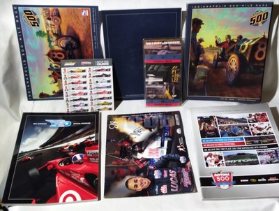 Indianapolis 500 100th Anniversary Memorabilia Lot Daytona 500 Formula 1 Mixed 