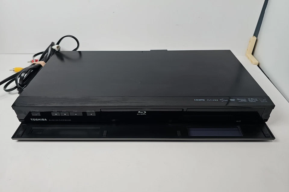 Excelente reproductor de DVD Toshiba Blu-Ray Disc BDX2000 sin control remoto probado/funcionando Foto 3 de 4
