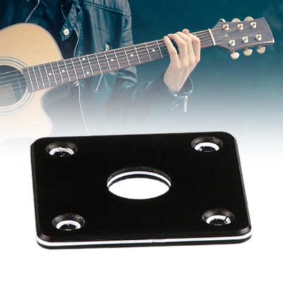 Jack Plate Musikinstrument Teile Square Jackplate für E-Gitarre