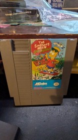 The Simpsons Bart vs the Space Mutants Nintendo NES w Box & Manual Works Great