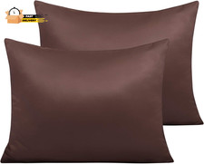 Zippered Satin Pillow Cases for Hair and Skin, Luxury Standard Hidden Zipper Pi