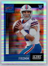 2020 Panini Chronicles #459 Jake Fromm 2020 Score Update Rookies Silver