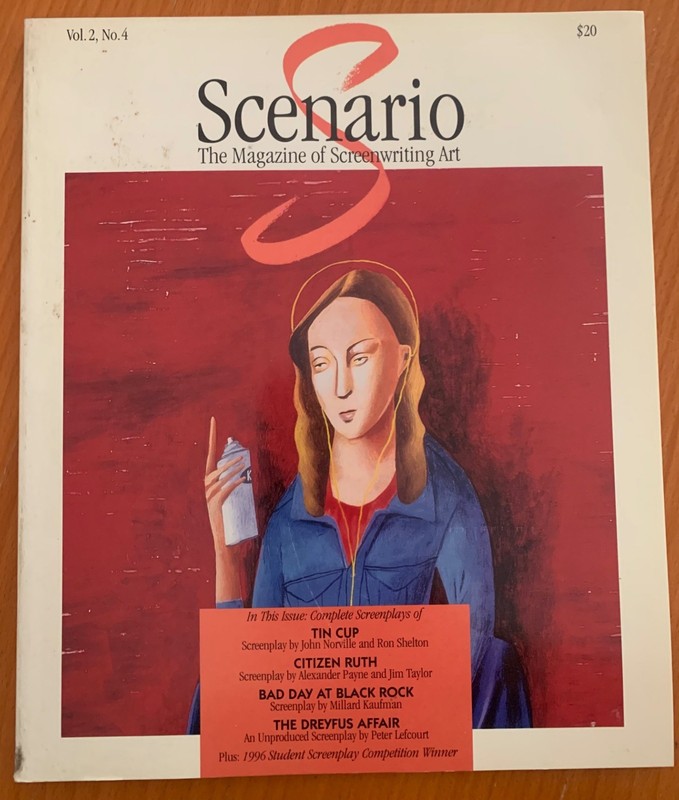 Scenario Magazine of Screenwriting Art Vol 2 No 4 Soft Cover Book 