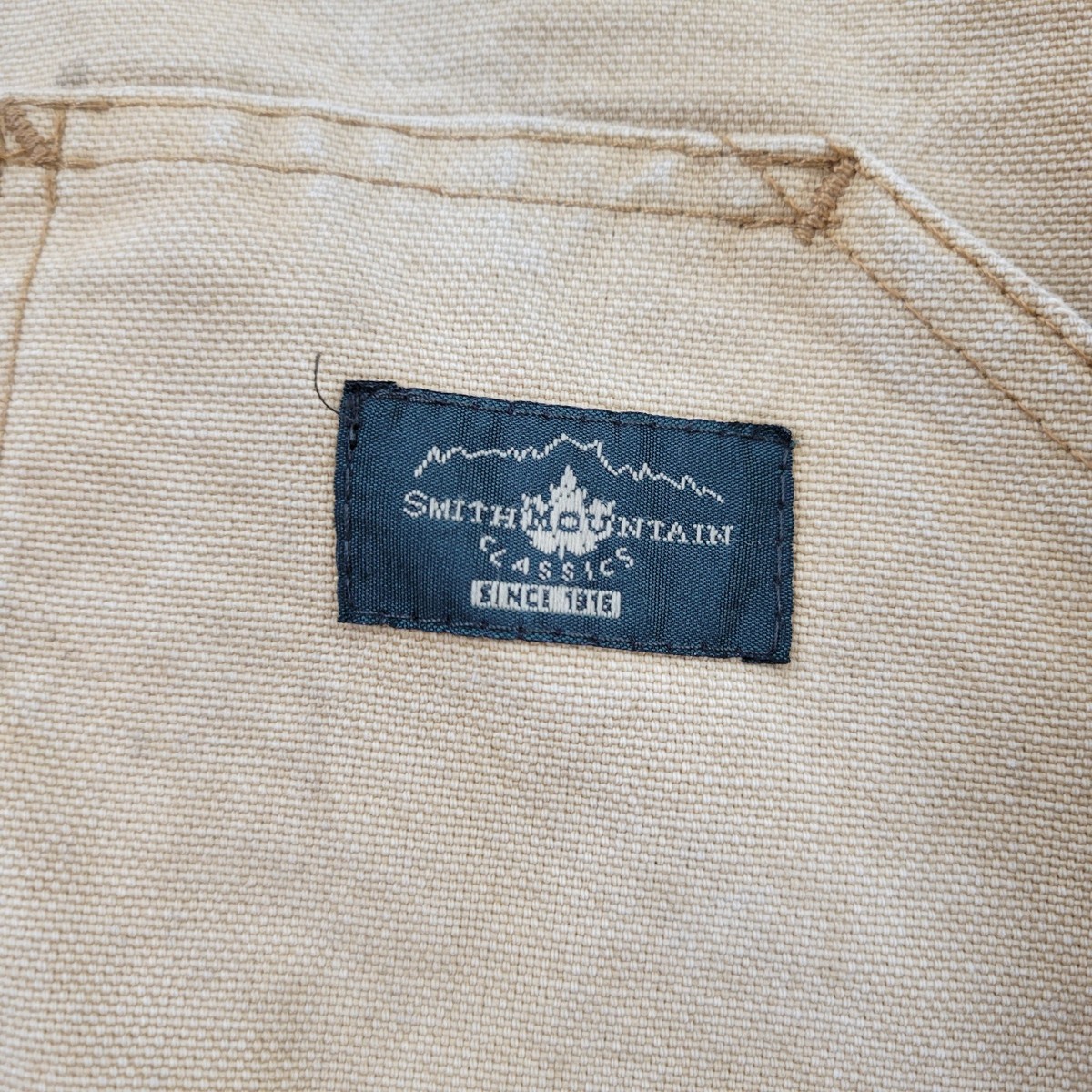 Smith Mountain Classics Jacket Mens XL Detroit Style Canvas Workwear Hooded VTG View 4