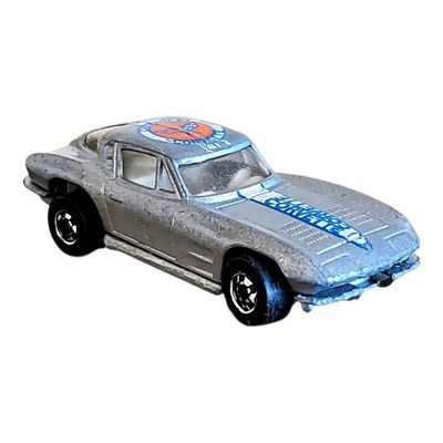 1979 Hot Wheels  63 Chevy Corvette Split Window Silver Stingray