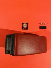 Bracciolo ORIGINALE  in PELLE  (ROSSO CARTiER) Alfa Romeo 147 & GT Coupe