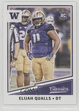 2017 Panini Classics Rookies Red Back 275/299 Elijah Qualls #234 9l4