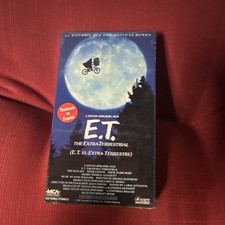 MCA Home Video E.T. the Extra-Terrestrial VHS NTSC Full Screen PG Spanish 1982