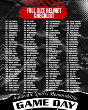 Game Day Legends Full Size Helmet Mystery Box ! - Random Team Break