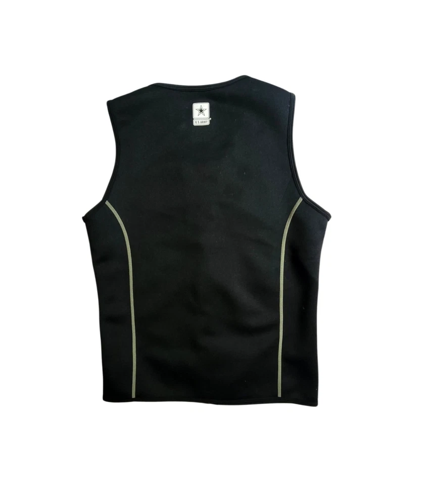 Chaleco Pullover de Neopreno Ejército de Estados Unidos Grande Entrenamiento en Agua Compresión Cremallera Foto 2 de 4