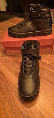 Puma Carina 2.0 Mid WTR Winter Sneaker gefüttert schwarz Gr. 40 NEU