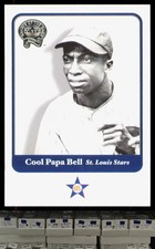 2001 Fleer Greats of the Game #64 Cool Papa Bell - AL