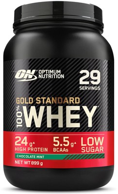 Optimum Nutrition 100 % Whey Gold Standard, 0.90 kg (2 lb) Dose, Chocolate Mint
