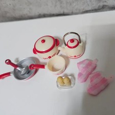 Sylvanian Old Kitchen Dish Set  Gloves Official