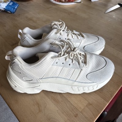 Adidas GY6679 Originals ZX 22 Boost Off White Marathon Running Shoes Men's 10.5