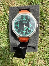 Nixon Analog Wrist Watch - The Falcon Leather
