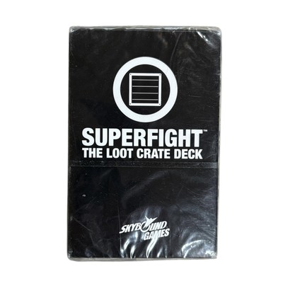 Superfight The Loot Crate Deck Exclusive 100 Card Deck By Skybound Games (new)