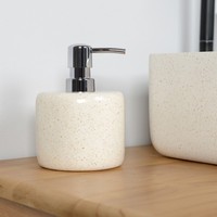 Terrazzo Seifenspender Creme Bad ZubehöR Wohnfreuden
